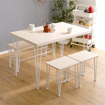 FRCB-4■さわやかなダイニング4点セット【テーブル＋椅子2脚+ベンチ1脚】