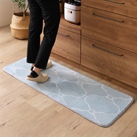 洗えるデザインキッチンマット　50×120cm【クッチーナ2 -Kuchnia2- 】