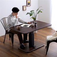 無段階ペダル式ガス圧昇降テーブル