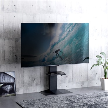 壁寄せ五面体テレビスタンド　【Criste-クリスト-】　専用棚板セット