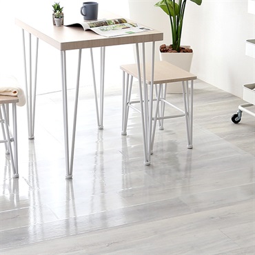 MG-SDL-M■ぴったりとズレない透明ダイニングラグ　90×180×2枚　2畳サイズ