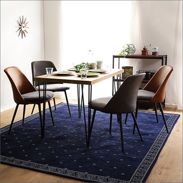 SH-01-TK5■ヴィンテージテイスト ダイニング5点セット【TIKIA-ティキア-】