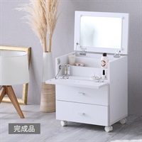【offucia】オフーキア　大容量コスメワゴン(完成品)