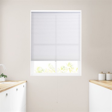 自由に幅詰め可能！フリーカットハニカムブラインド　73×110cm　（採光タイプ）
