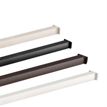 簡単取り付け！つっぱり式カーテンレール　0.7M　【Fittas-フィタス-】