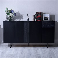 日本製 スタイリッシュなサイドボード 150cm幅 【Dylan-ディラン-】