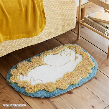 MOOMIN/ムーミン　フラッフィームーミンマット　FLUFFY MOOMIN MAT