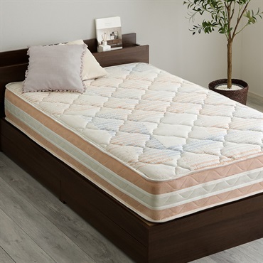 日本製ポケットコイルデザインマットレス【mornisha-モニーシャ-】(クイーン)