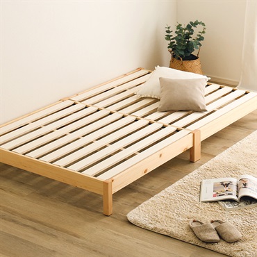 2分で完成！組立簡単ベッド【Trans-トランズ-】(セミシングル)